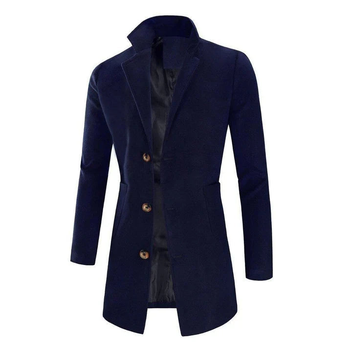Meksi Men's Overcoat | Tailored Cut, Elegant Style 1