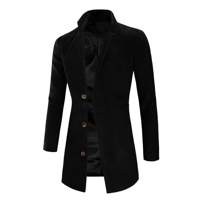 Meksi Men's Overcoat | Tailored Cut, Elegant Style 3