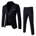 Meynard Men's Suit | Slim Fit, Elegant Black Design 0