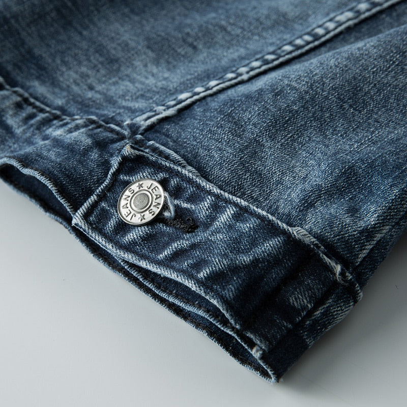 Mherk Women's Denim Jacket | High-Quality Casual Style 4