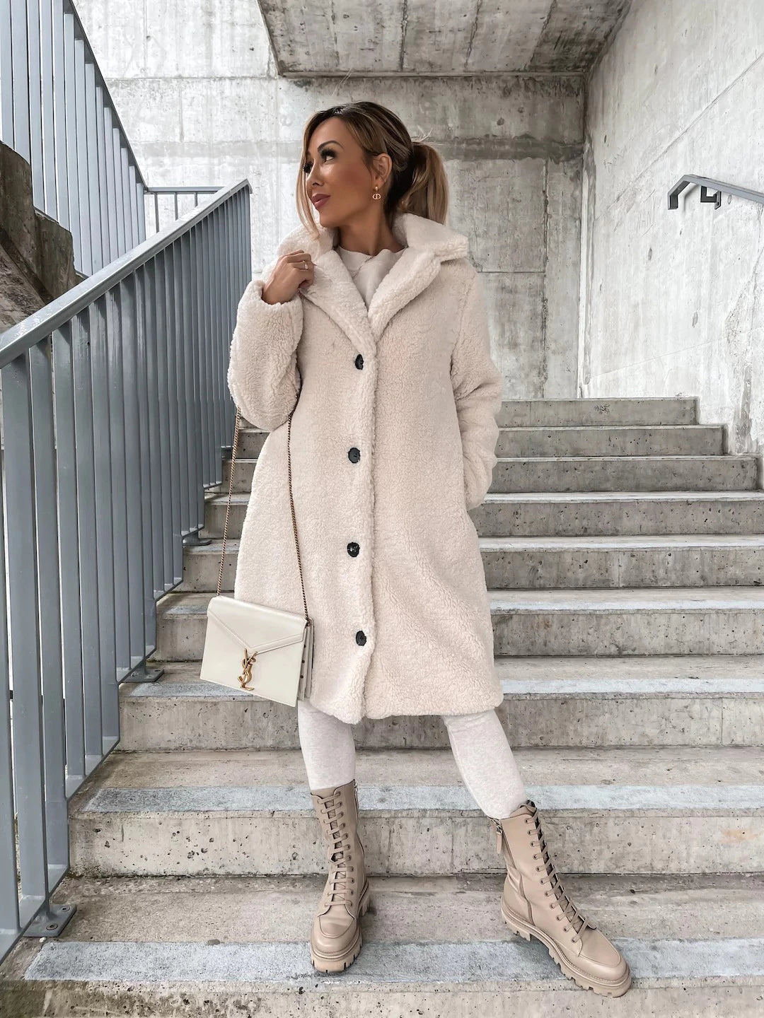 Mika Women's Winter Coat | Fine Wool, Elegant Design 2