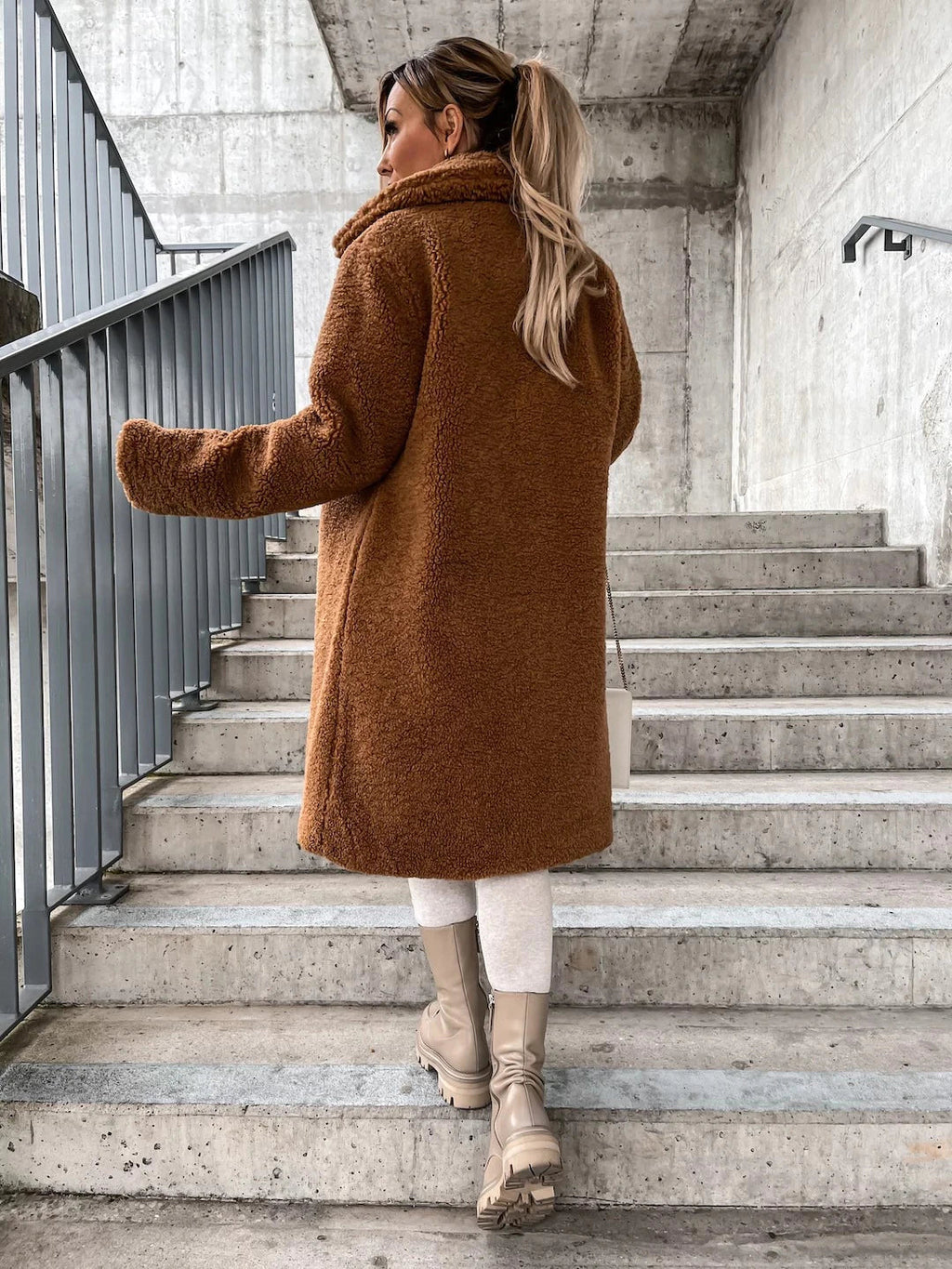 Mika Women's Winter Coat | Fine Wool, Elegant Design 7