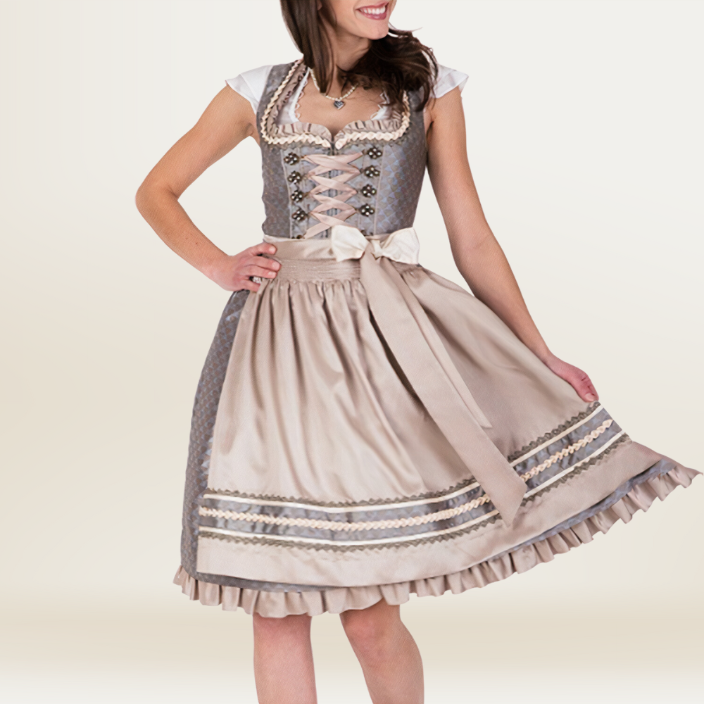 Mila Women's Dirndl Dress | Exquisite Craftsmanship, Bavarian Charm 1