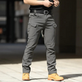 Milo Men's Cargo Trousers | Breathable Multi-Pocket Black Design 0