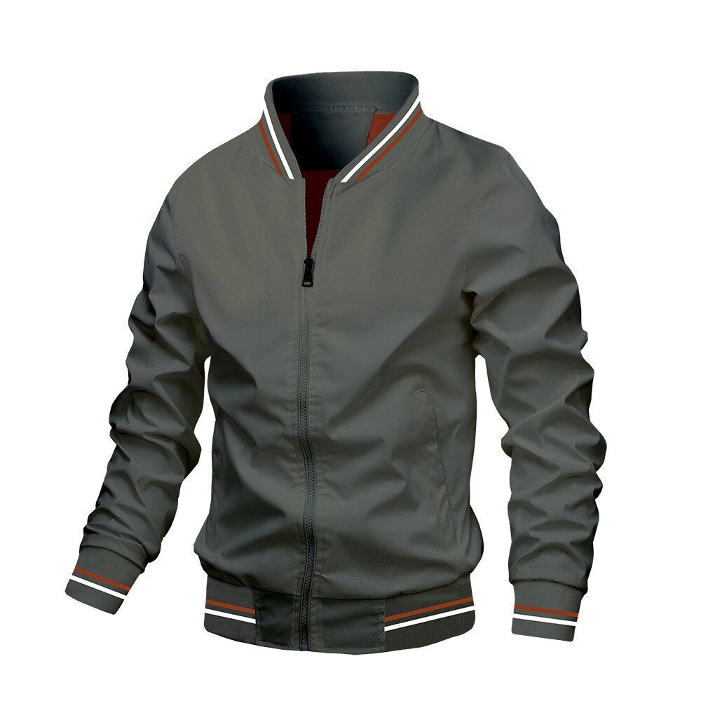Milo Men's Jacket | Breathable Fabric, Modern Design 4