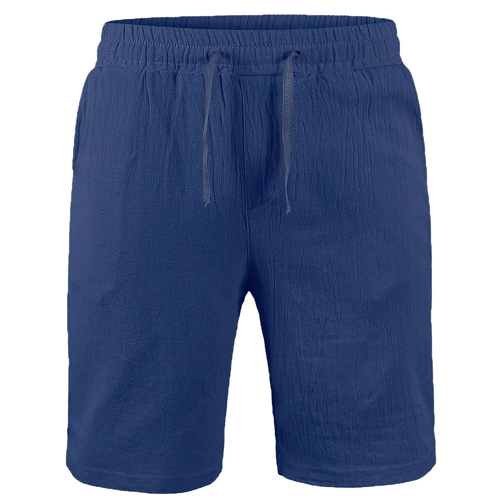 Milo Men's Linen Shorts | Lightweight Cotton Blend, Casual Fit 2