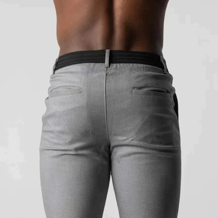 Milo Men's Slim Fit Chino Trousers | Stretch Fabric, Versatile Style 3