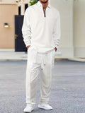 Milo Men's Tracksuit | Modern Wide-Leg Design with Pockets 0