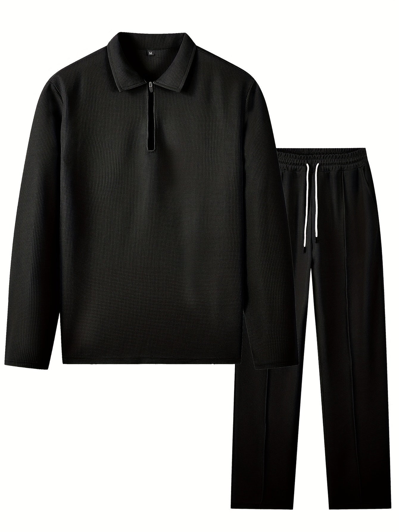 Milo Men's Tracksuit | Modern Wide-Leg Design with Pockets 4