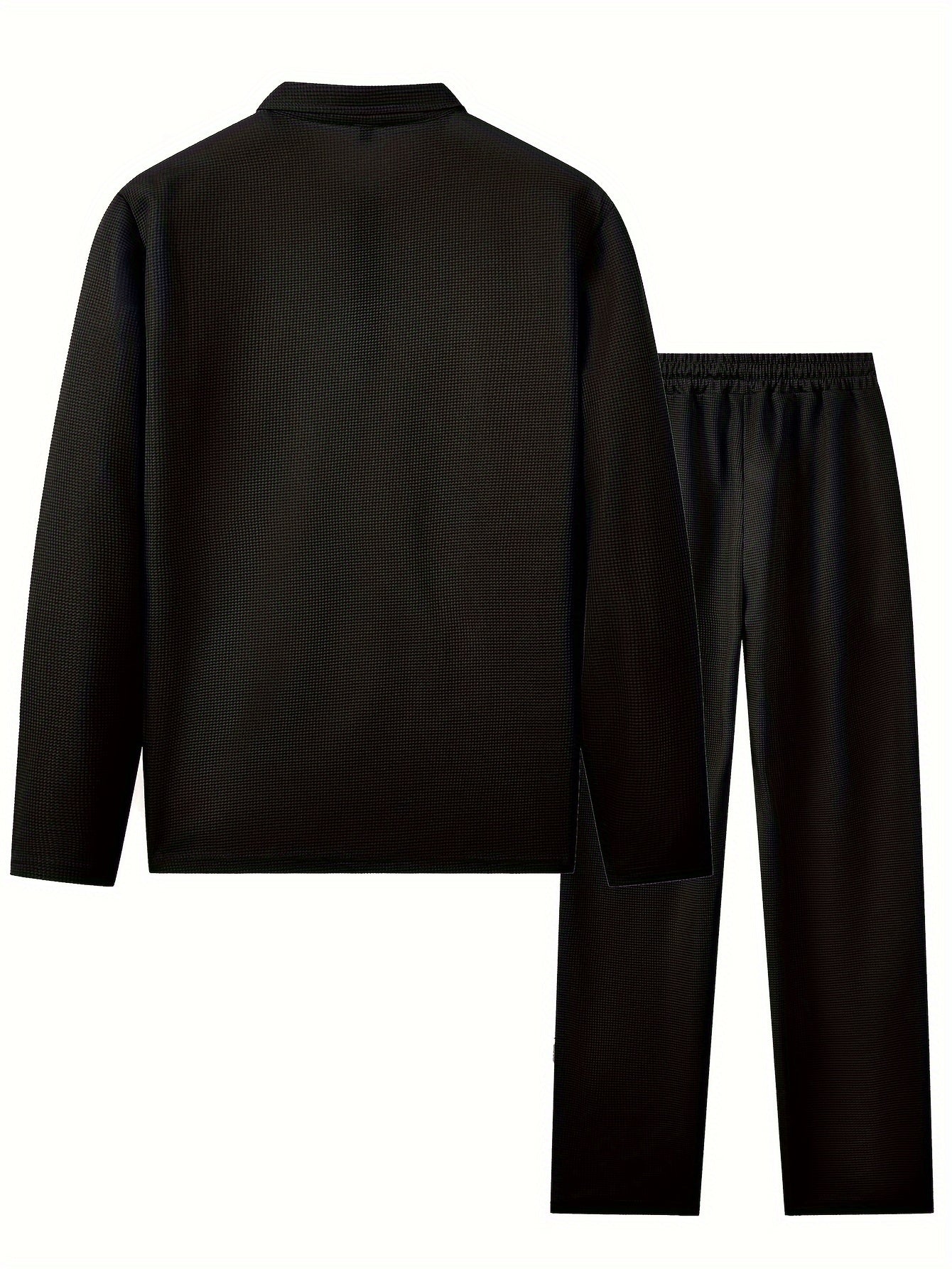 Milo Men's Tracksuit | Modern Wide-Leg Design with Pockets 7