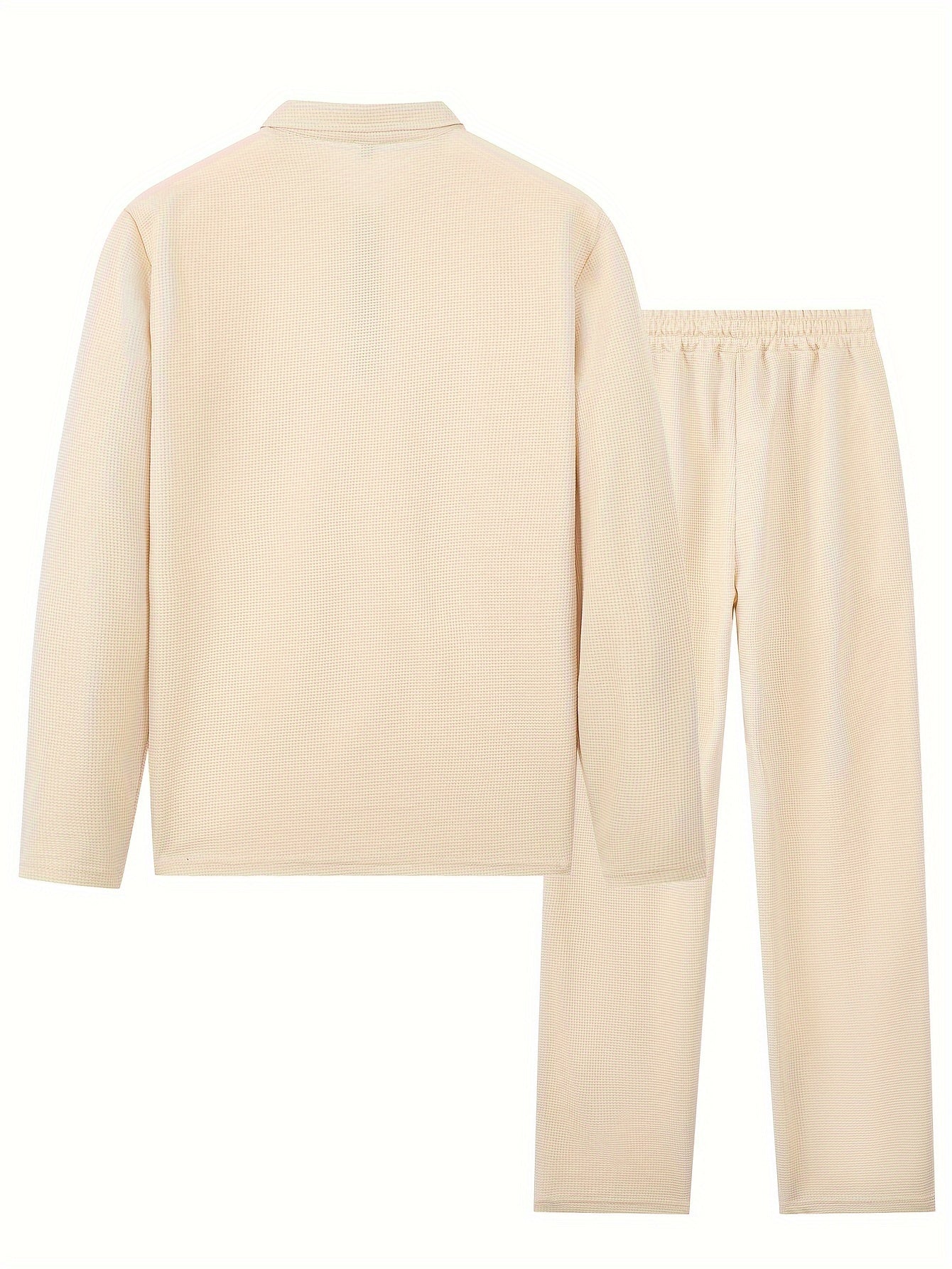 Milo Men's Tracksuit | Modern Wide-Leg Design with Pockets 8