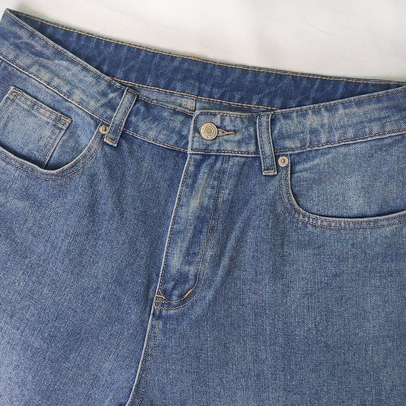 Mira Women's Wide Leg Jeans | Comfortable Cotton Blend, Flattering High Waist 4