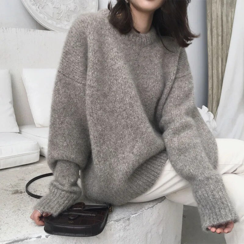 Mona Women's Sweater | Elegant Long Sleeve, Breathable Fabric 3