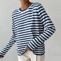 Nina Women's Long Sleeve Shirt | Elegant Striped Design 0