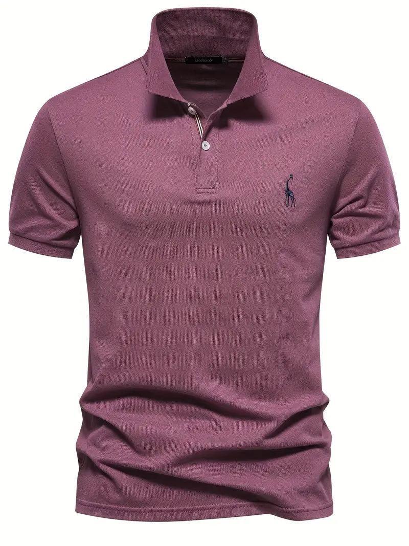 Noble Men's Long Sleeve Polo Shirt | High-Quality Comfort, Versatile Style 1