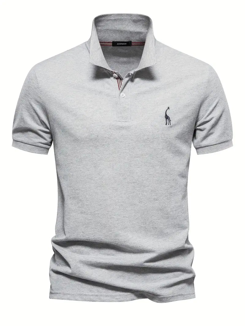 Noble Men's Long Sleeve Polo Shirt | High-Quality Comfort, Versatile Style 2