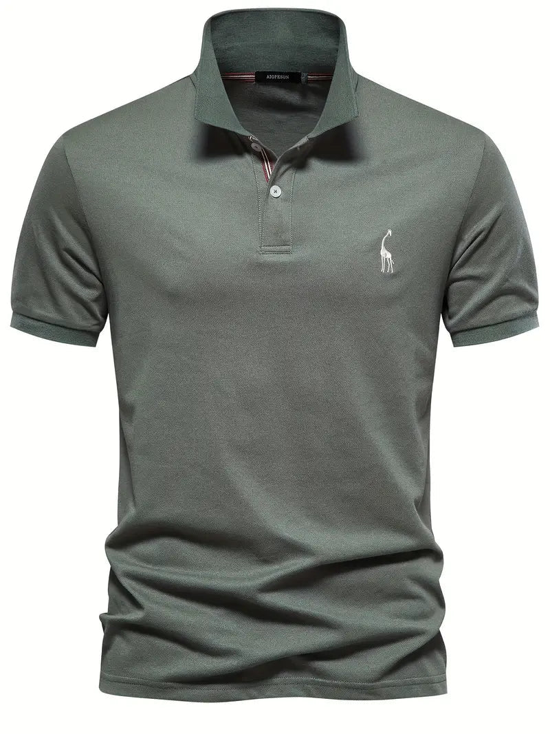 Noble Men's Long Sleeve Polo Shirt | High-Quality Comfort, Versatile Style 7