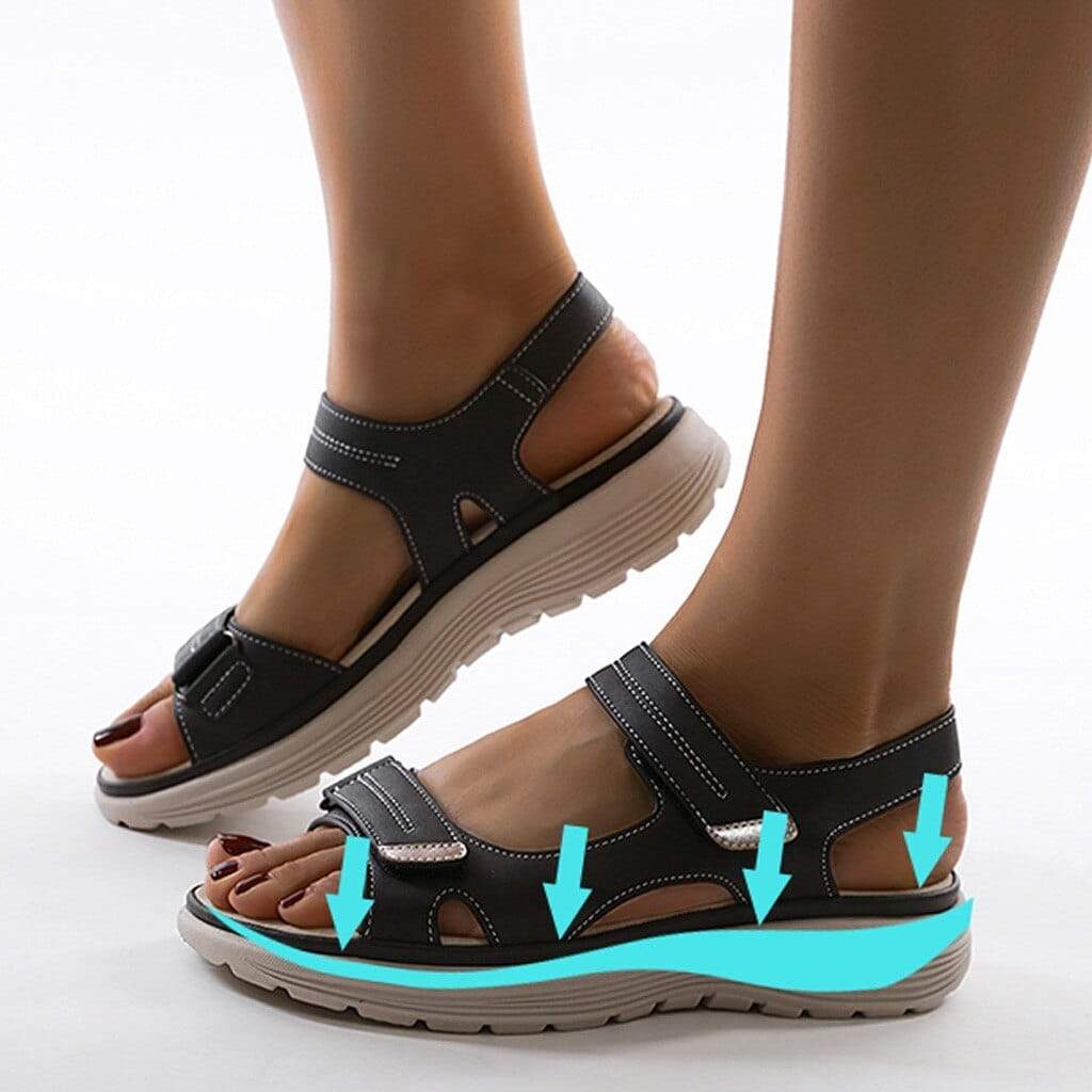 Nora Women's Sandals | Orthopedic Design, Anatomical Arch Support 1
