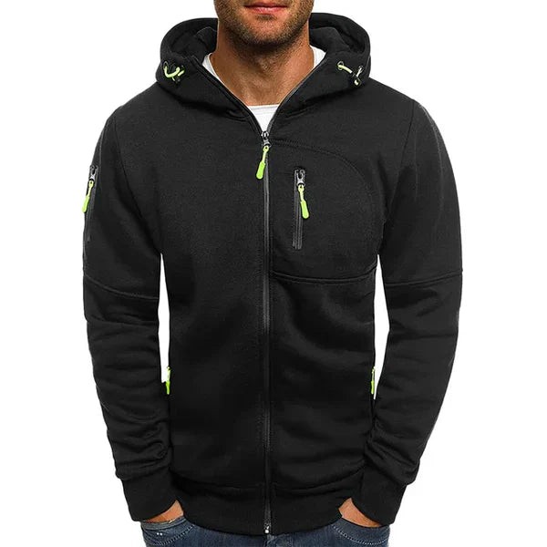 Oli Men's Fleece Jacket | Modern Design, Versatile Comfort 2