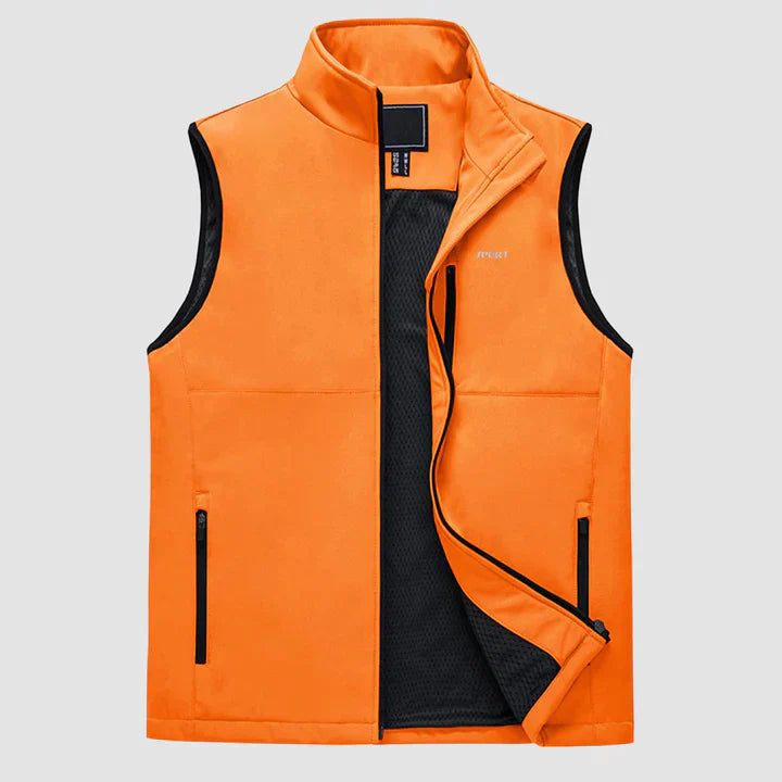 Oli Men's Jacket | Lightweight Sleeveless, Versatile Style 4