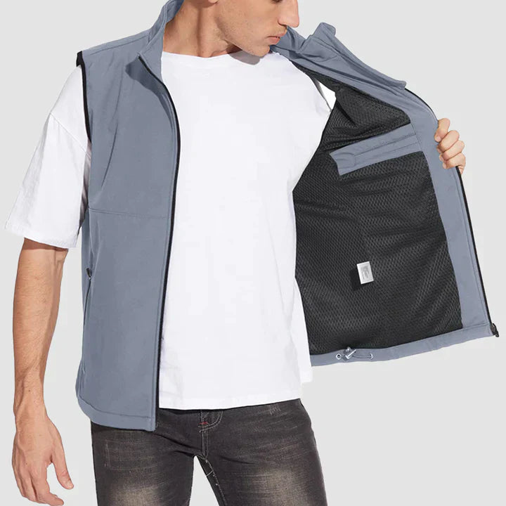 Oli Men's Jacket | Lightweight Sleeveless, Versatile Style 5