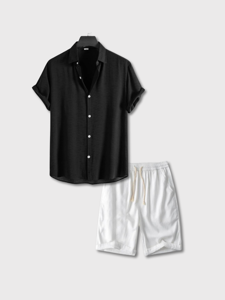 Oli Men's Summer Set | 55% Linen, Breathable Comfort 2