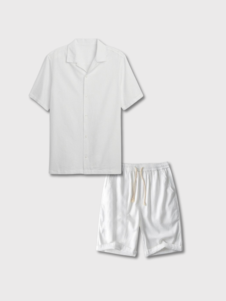 Oli Men's Summer Set | 55% Linen, Breathable Comfort 3