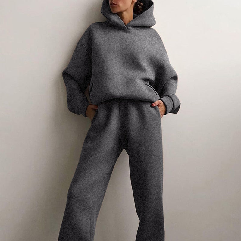 Oli Women's Jogging Set | Soft Cotton-Blend, Oversized Fit 2