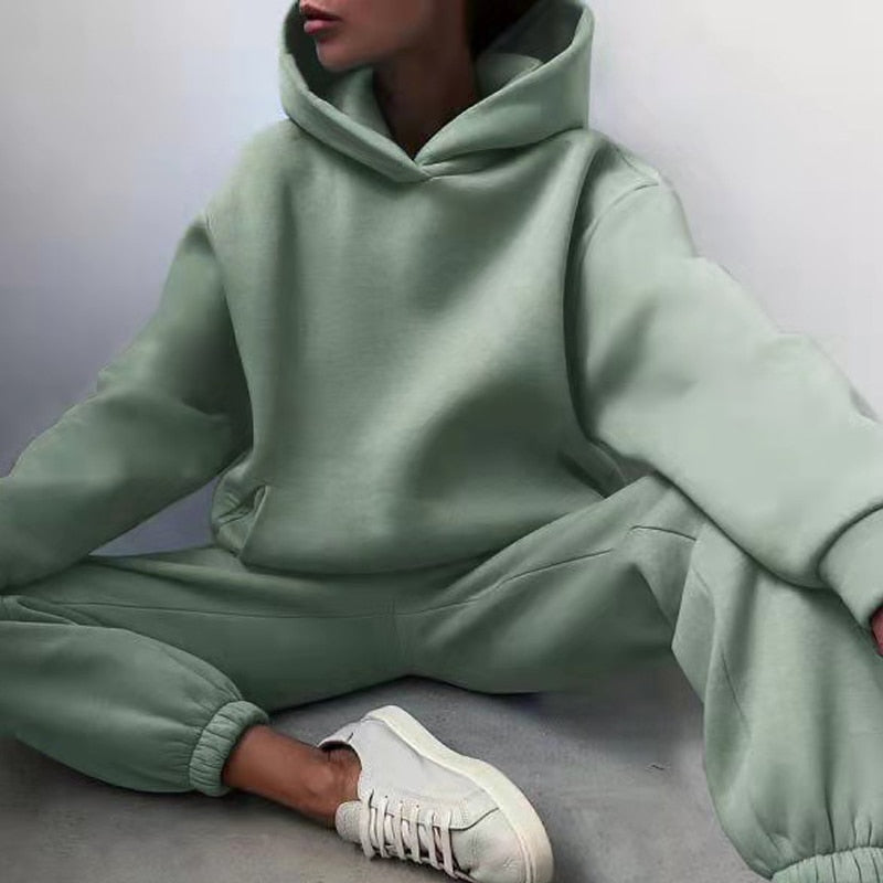 Oli Women's Jogging Set | Soft Cotton-Blend, Oversized Fit 3