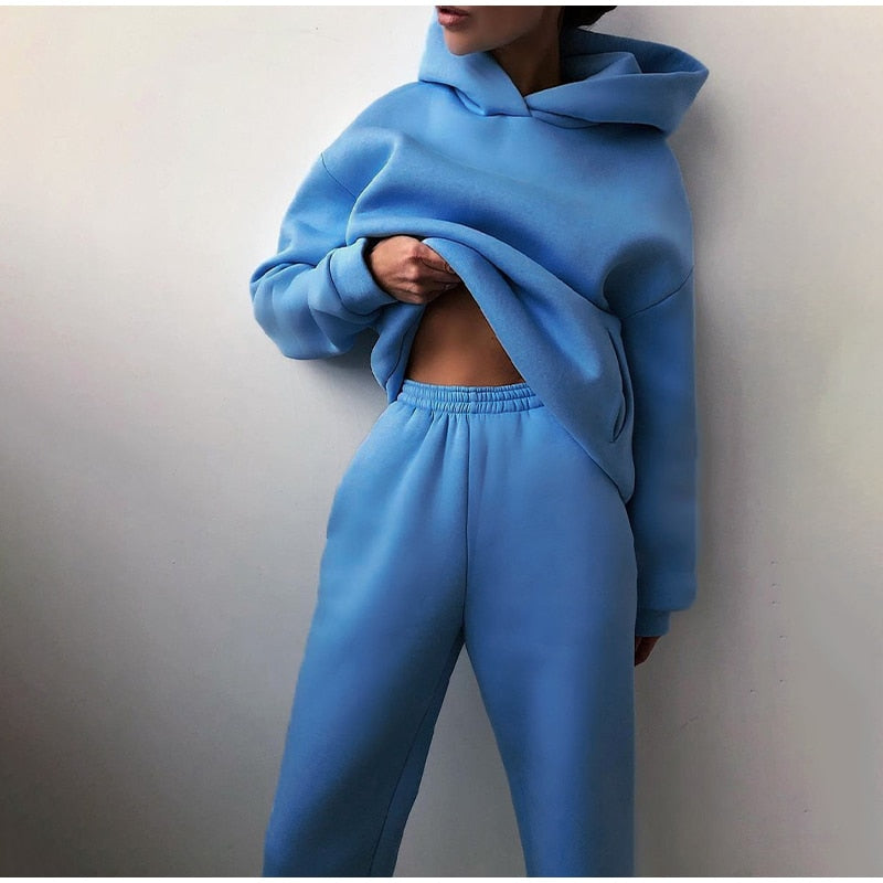 Oli Women's Jogging Set | Soft Cotton-Blend, Oversized Fit 4