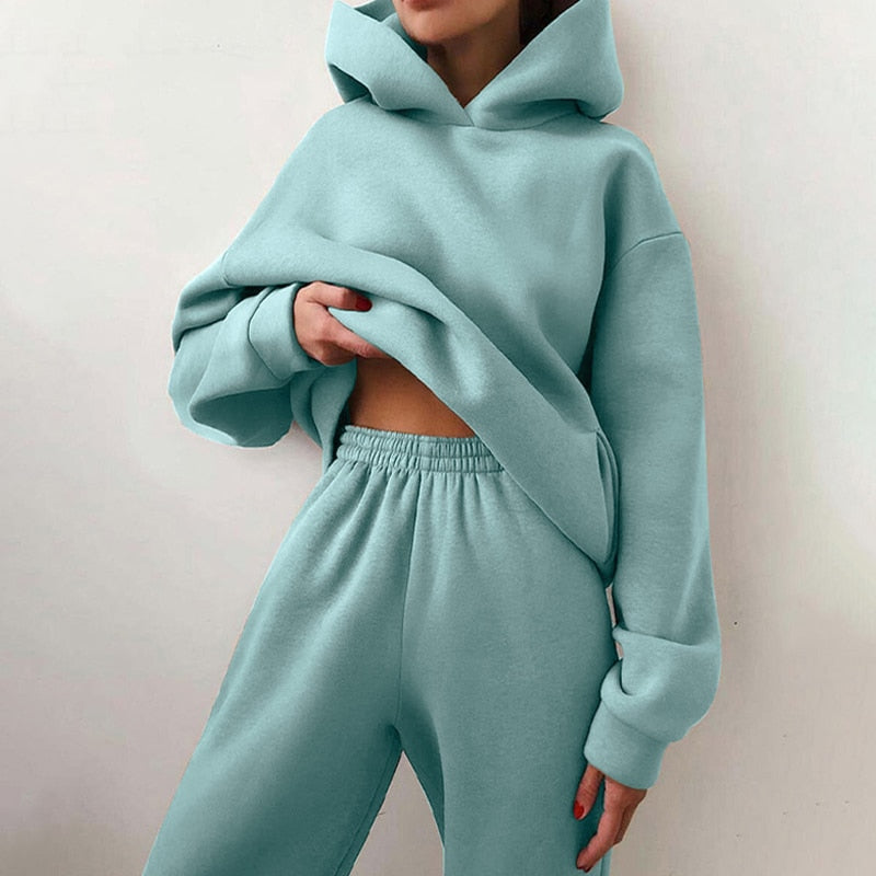 Oli Women's Jogging Set | Soft Cotton-Blend, Oversized Fit 6