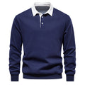 Orrin Men's Quarter Zip Sweater | Cotton-Polyester Blend, Versatile Elegance 0