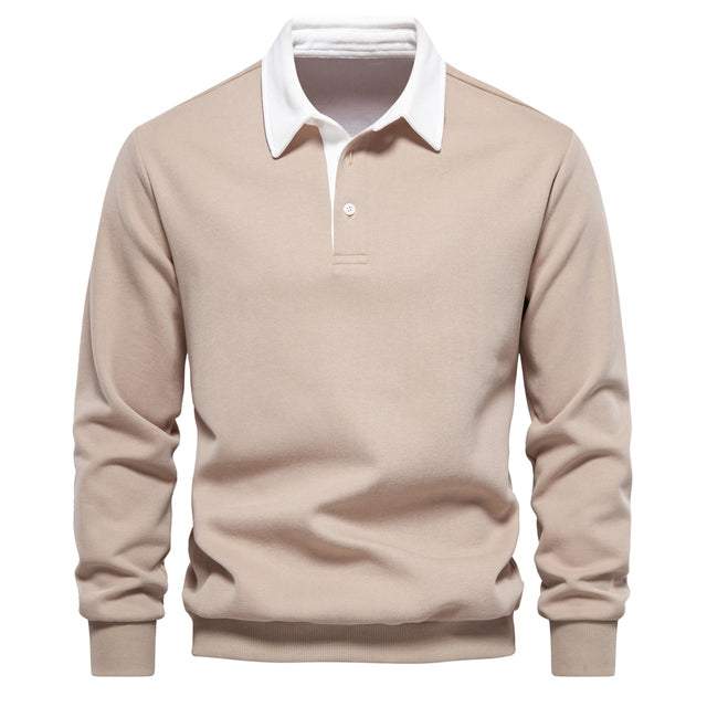 Orrin Men's Quarter Zip Sweater | Cotton-Polyester Blend, Versatile Elegance 2