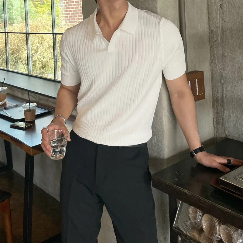 Owen Men's Polo Shirt | 100% Cotton, Slim Fit Summer Style 0