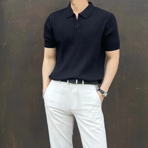 Owen Men's Polo Shirt | 100% Cotton, Slim Fit Summer Style 2