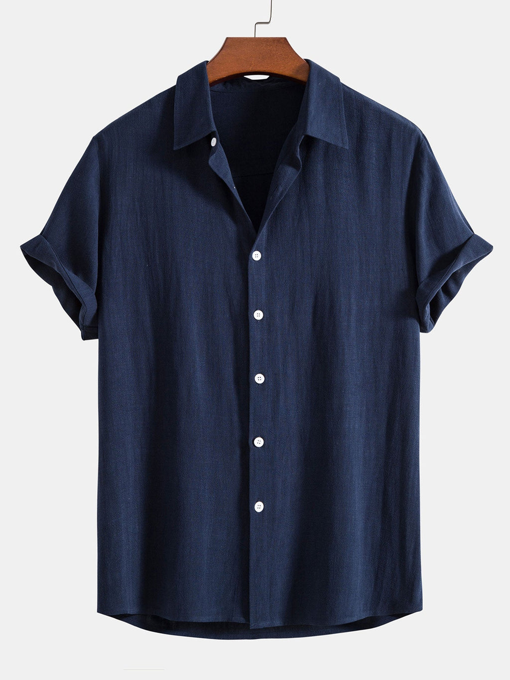 Owen Men's Polo Shirt | 30% Linen Blend, Short Sleeve 0