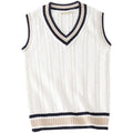 Owen Men's Sweater Vest | Retro V-Neck, Stylish Comfort 0