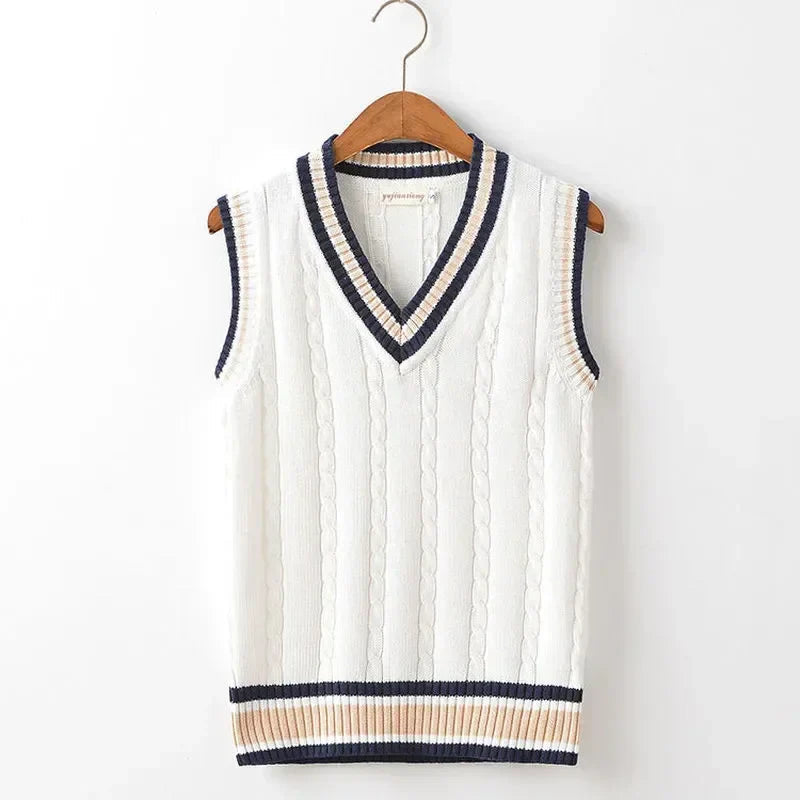 Owen Men's Sweater Vest | Retro V-Neck, Stylish Comfort 3