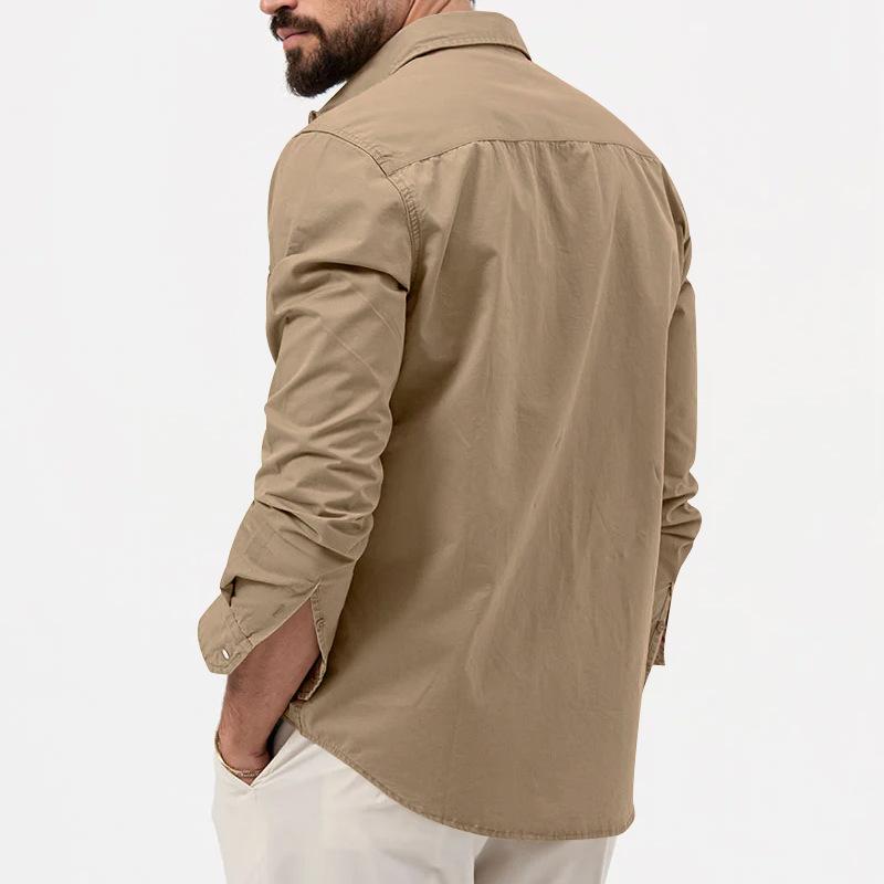 Parker Men's Cargo Shirt | High-Quality Polyester, Versatile Style 2