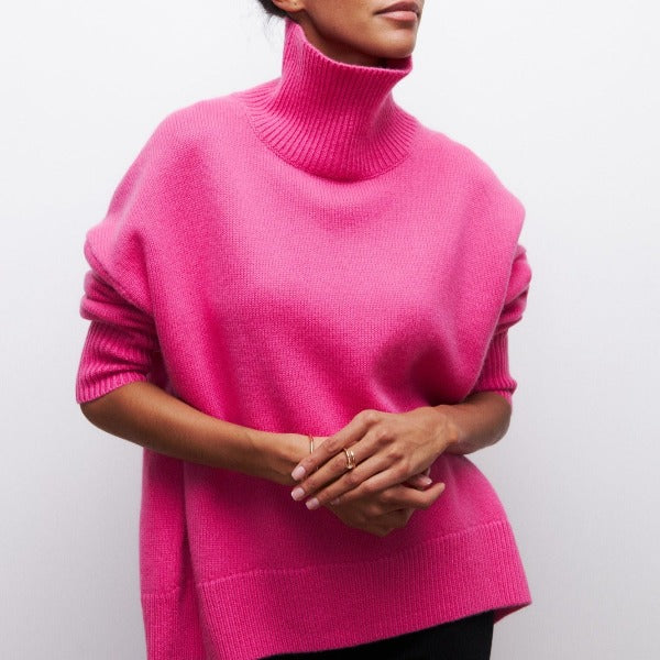 Pavé Women's Sweater Vest | Elegant Design with Stand-Up Collar 0