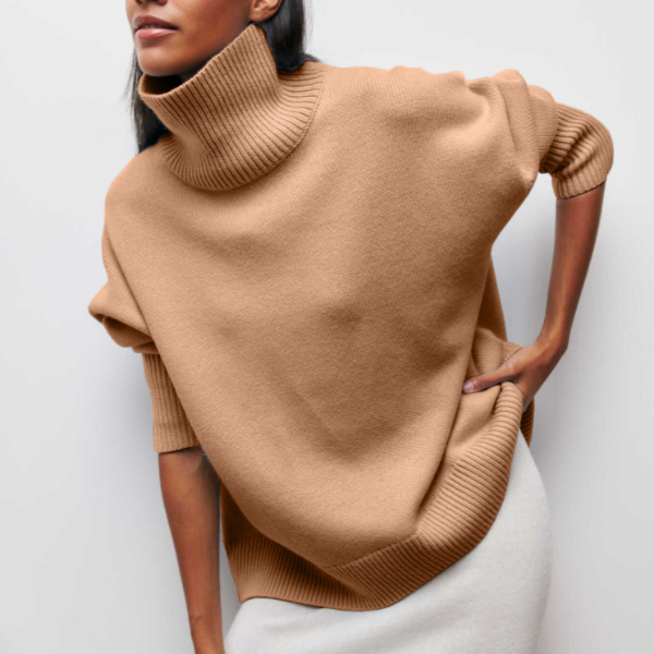 Pavé Women's Sweater Vest | Elegant Design with Stand-Up Collar 6