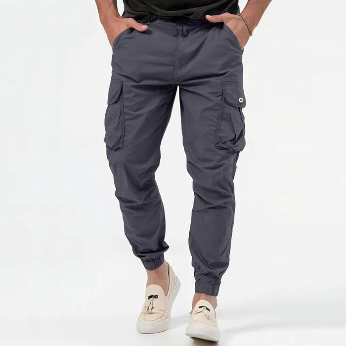 Raf Men's Cargo Pants | Cotton-Stretch Blend, Casual Style 0