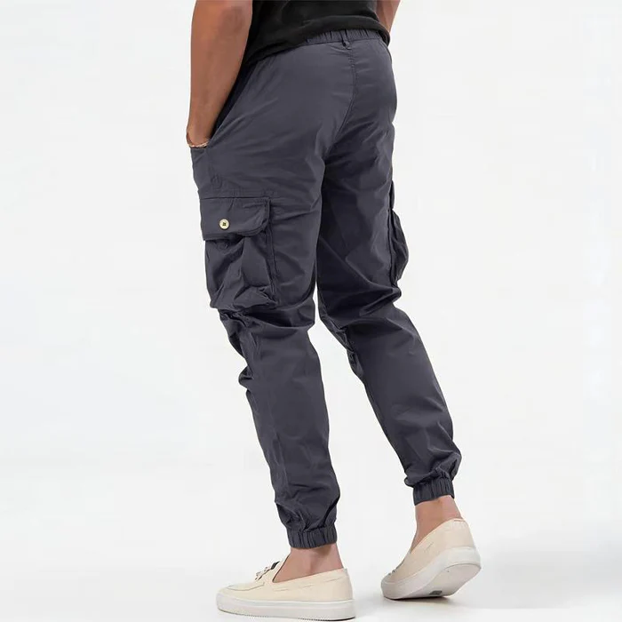 Raf Men's Cargo Pants | Cotton-Stretch Blend, Casual Style 1