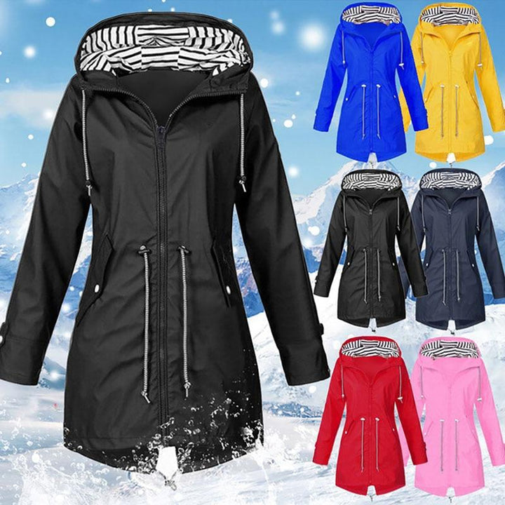 Raina Women's Rain Jacket | Waterproof, Stylish Outdoor Essential 7