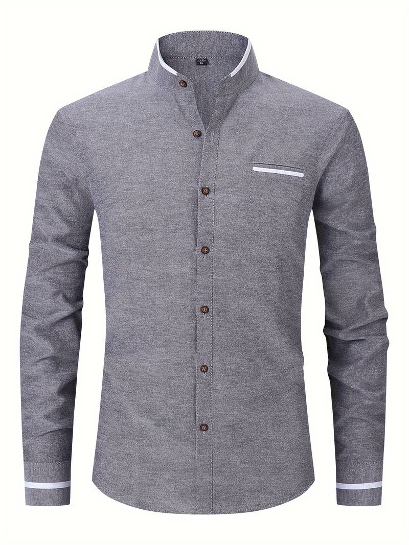Raven Men's Long Sleeve Shirt | Classic Elegance 2