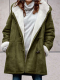 Reta Women's Winter Coat | Imitation Suede, Fleece Lining 0