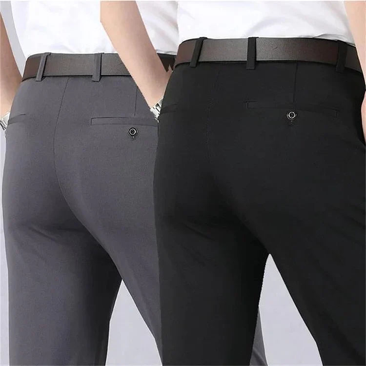 Robo Men's Trousers | Stretch Fabric, Classic Fit 3