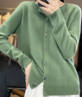 Rochelle Women's Cardigan | Soft O-Neck, Tailored Fit 12