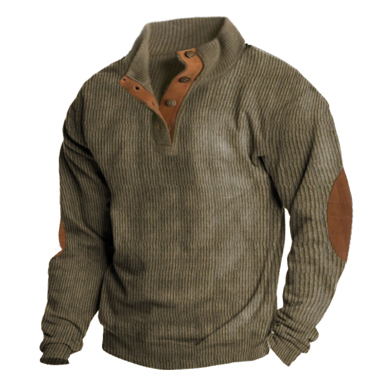 Ryan Men's Sweater | Corduroy, Timeless Design, Versatile Style 0