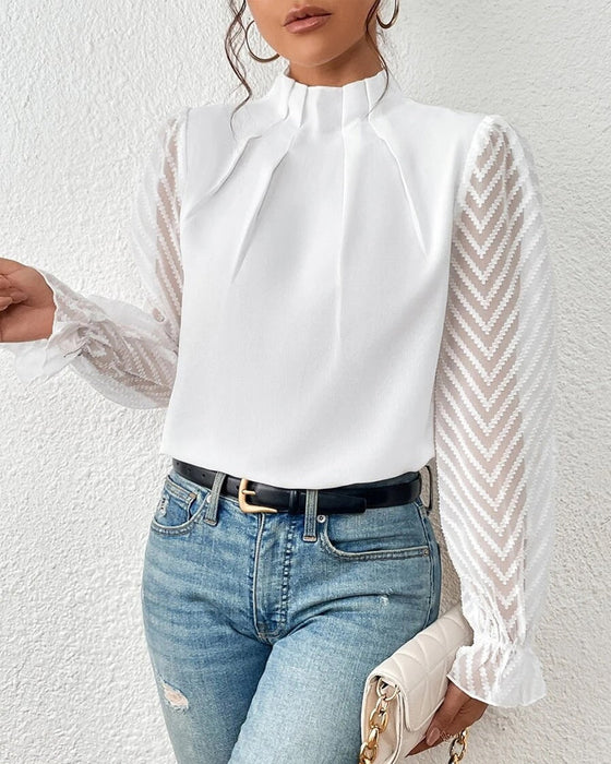 Sammie Women's Long-Sleeved Top | Airy Comfort, Coastal Chic 0